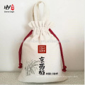 eco-friendly custom figure cotton linen bag